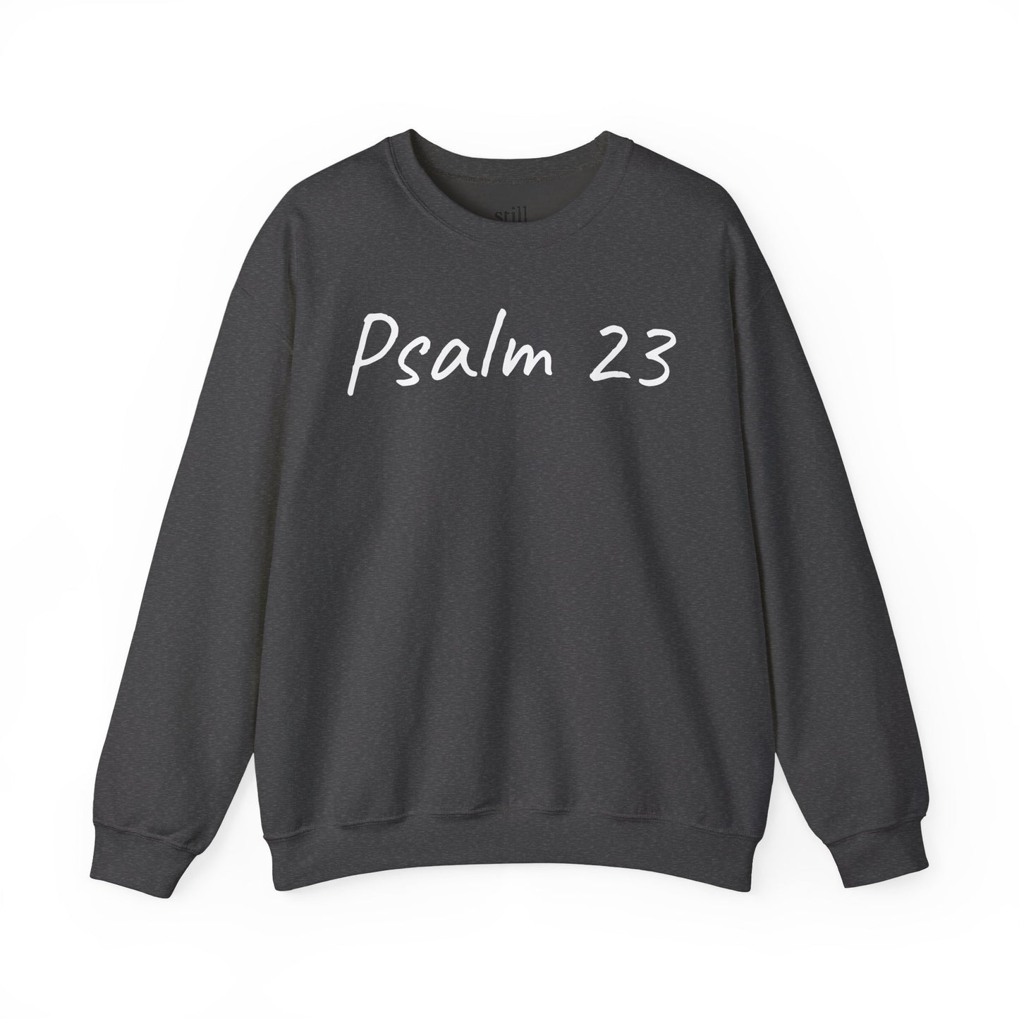 Psalm 23 & Shepherds Hook; Christian Faith Crewneck Sweatshirt