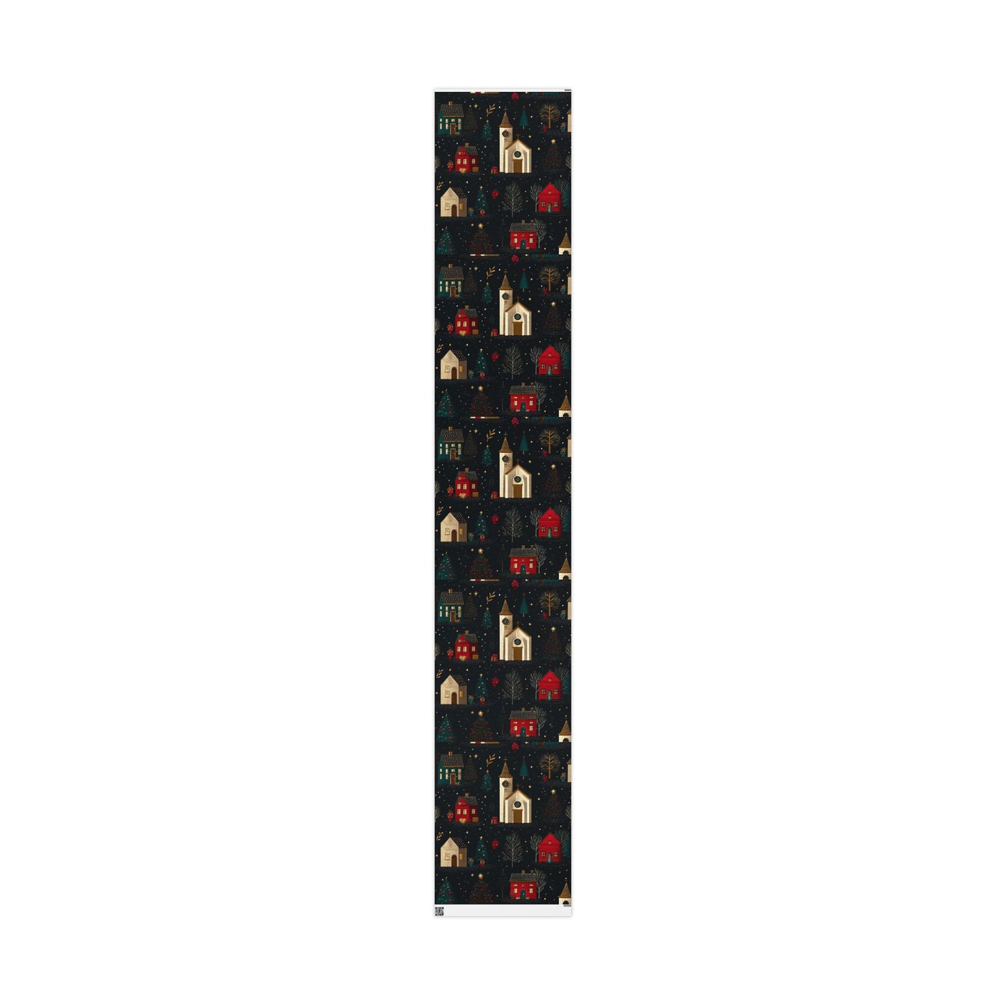 Cozy Christian Christmas wrapping paper