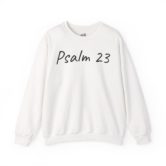 Psalm 23 & Shepherds Hook; Christian Faith Crewneck Sweatshirt