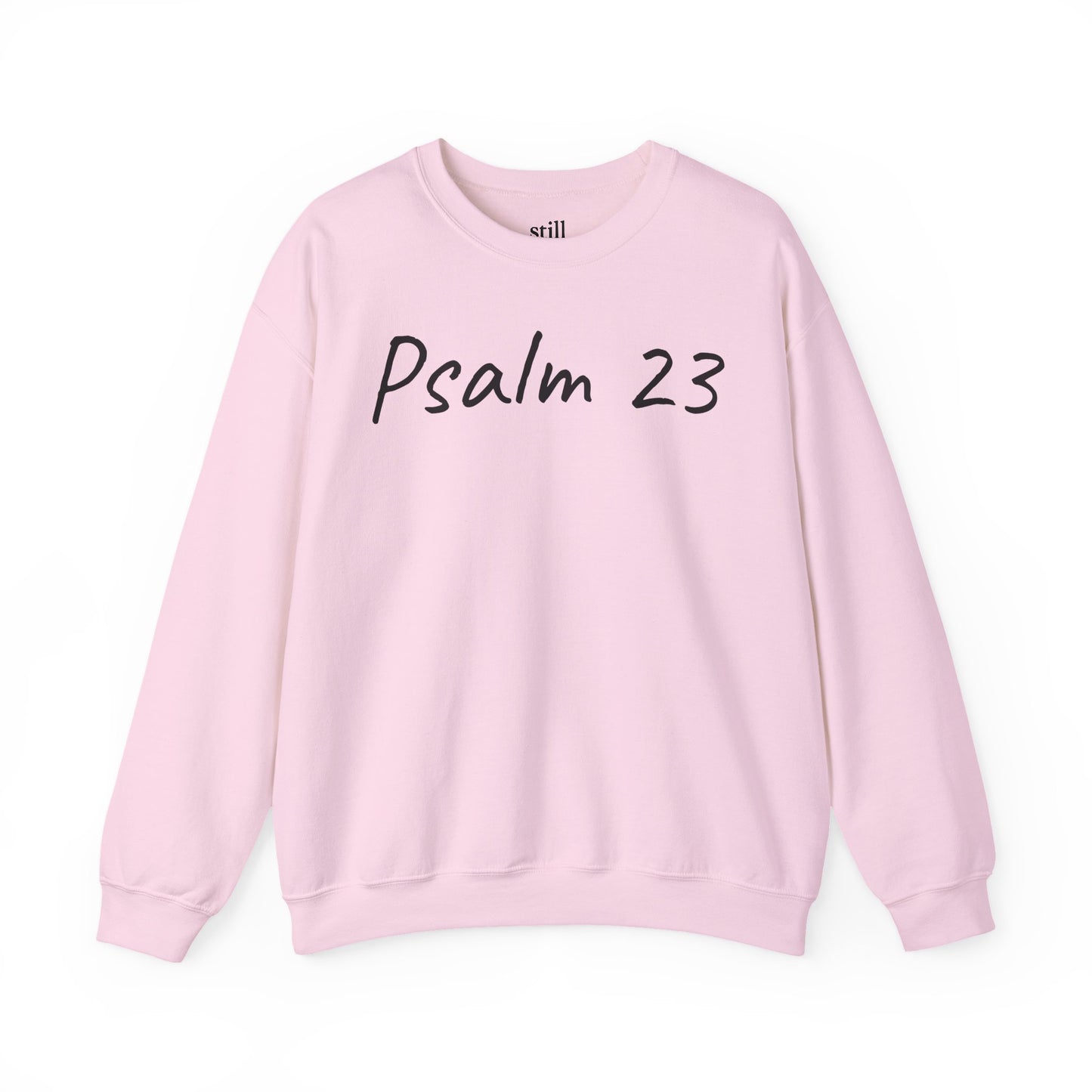 Psalm 23 & Shepherds Hook; Christian Faith Crewneck Sweatshirt