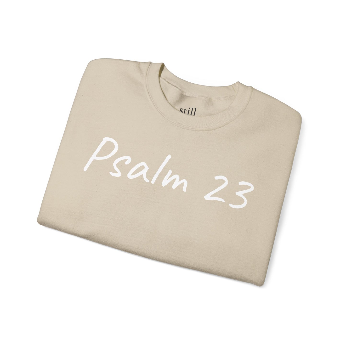 Psalm 23 & Shepherds Hook; Christian Faith Crewneck Sweatshirt