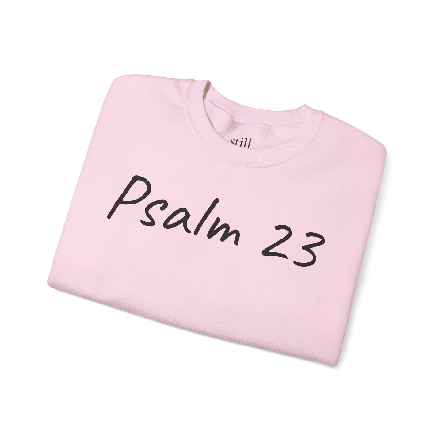 Psalm 23 & Shepherds Hook; Christian Faith Crewneck Sweatshirt