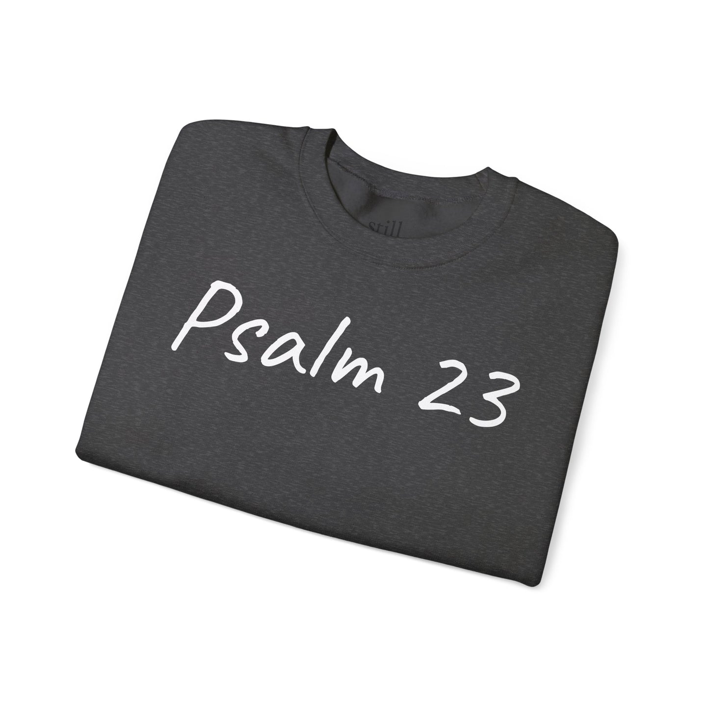 Psalm 23 & Shepherds Hook; Christian Faith Crewneck Sweatshirt