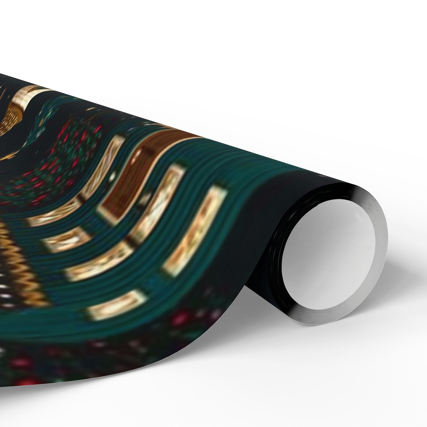 Cozy Christian Christmas wrapping paper