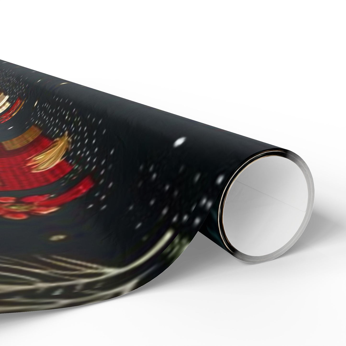 Cozy Christian Christmas wrapping paper