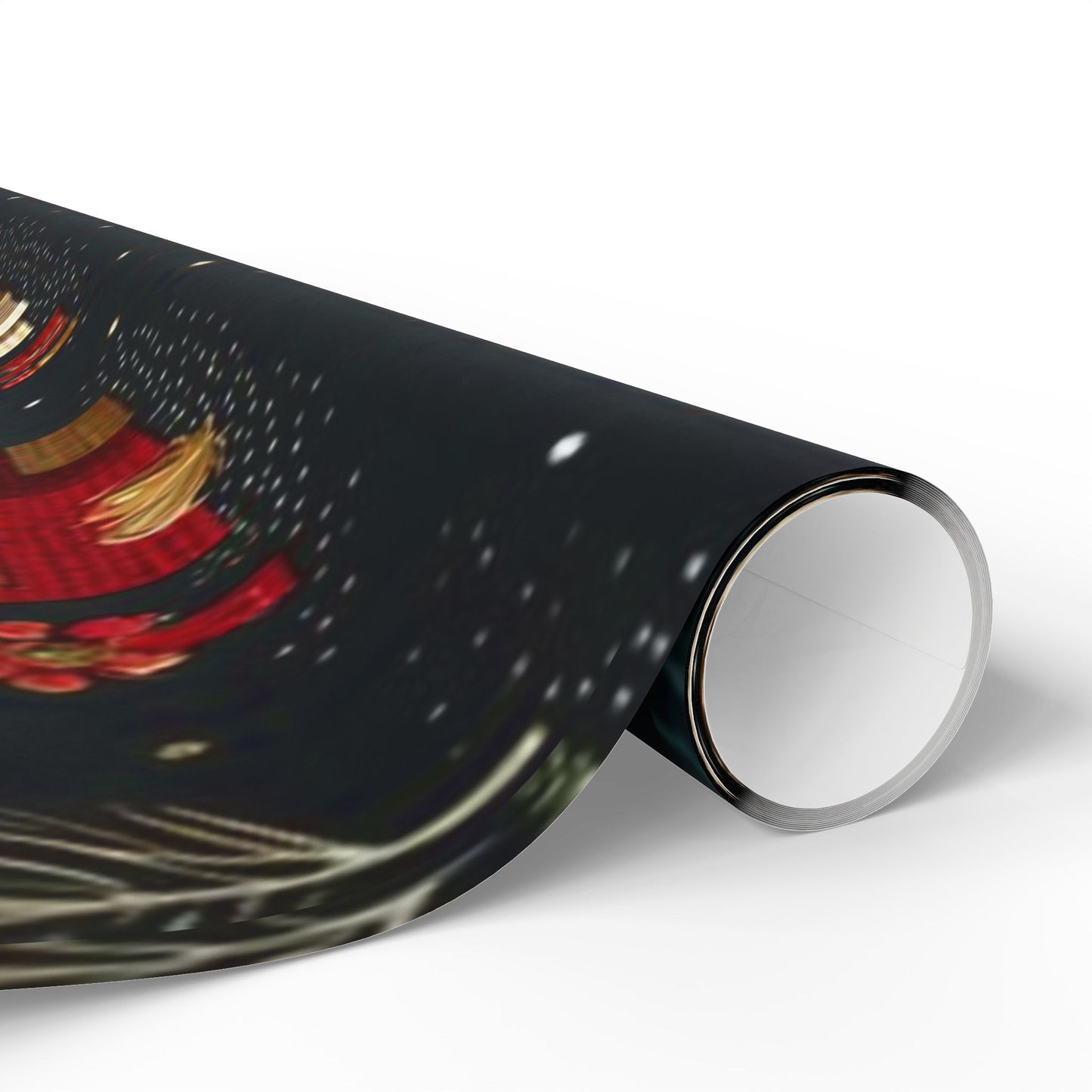 Cozy Christian Christmas wrapping paper