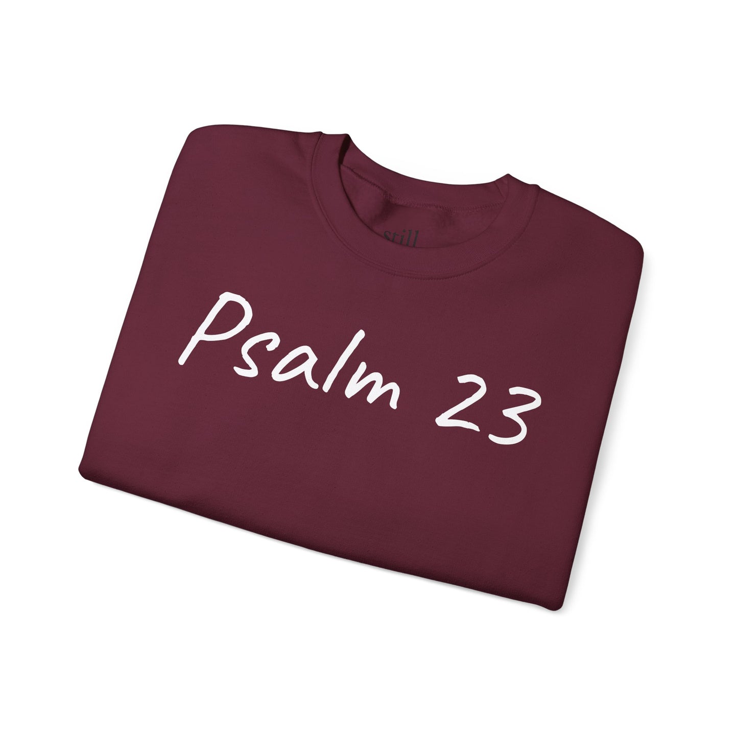 Psalm 23 & Shepherds Hook; Christian Faith Crewneck Sweatshirt