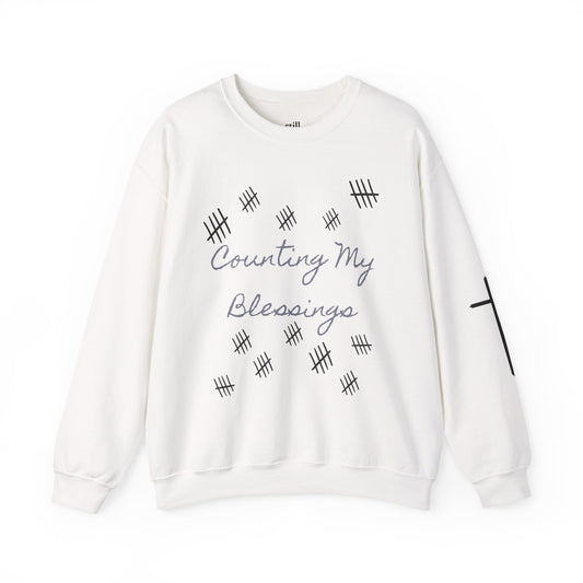 Counting My Blessings - Christian Sweatshirt