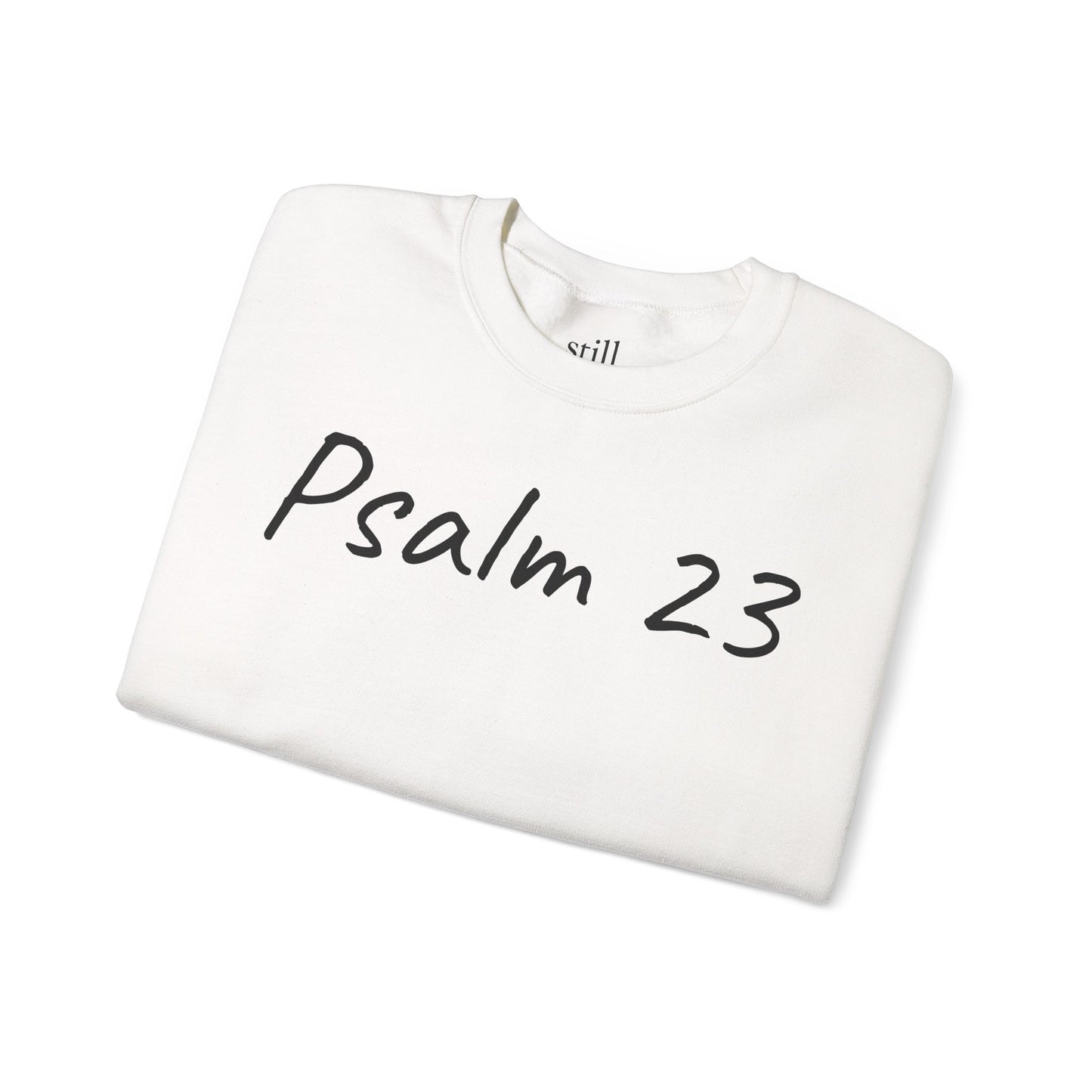 Psalm 23 & Shepherds Hook; Christian Faith Crewneck Sweatshirt