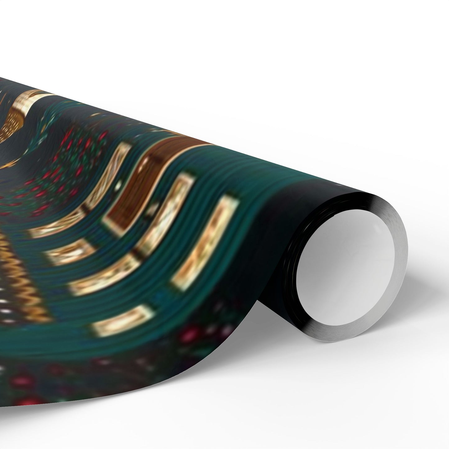 Cozy Christian Christmas wrapping paper