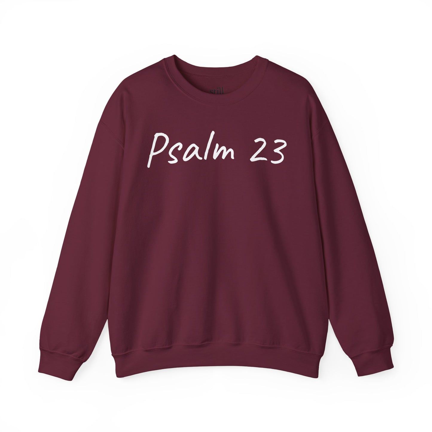 Psalm 23 & Shepherds Hook; Christian Faith Crewneck Sweatshirt