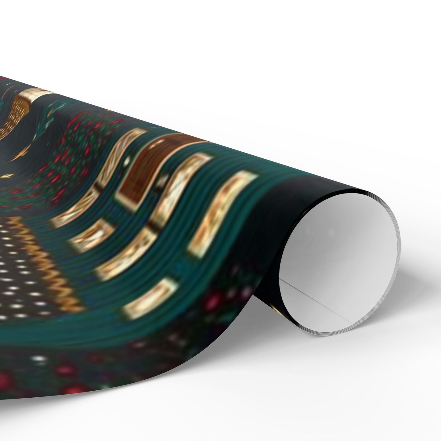 Cozy Christian Christmas wrapping paper