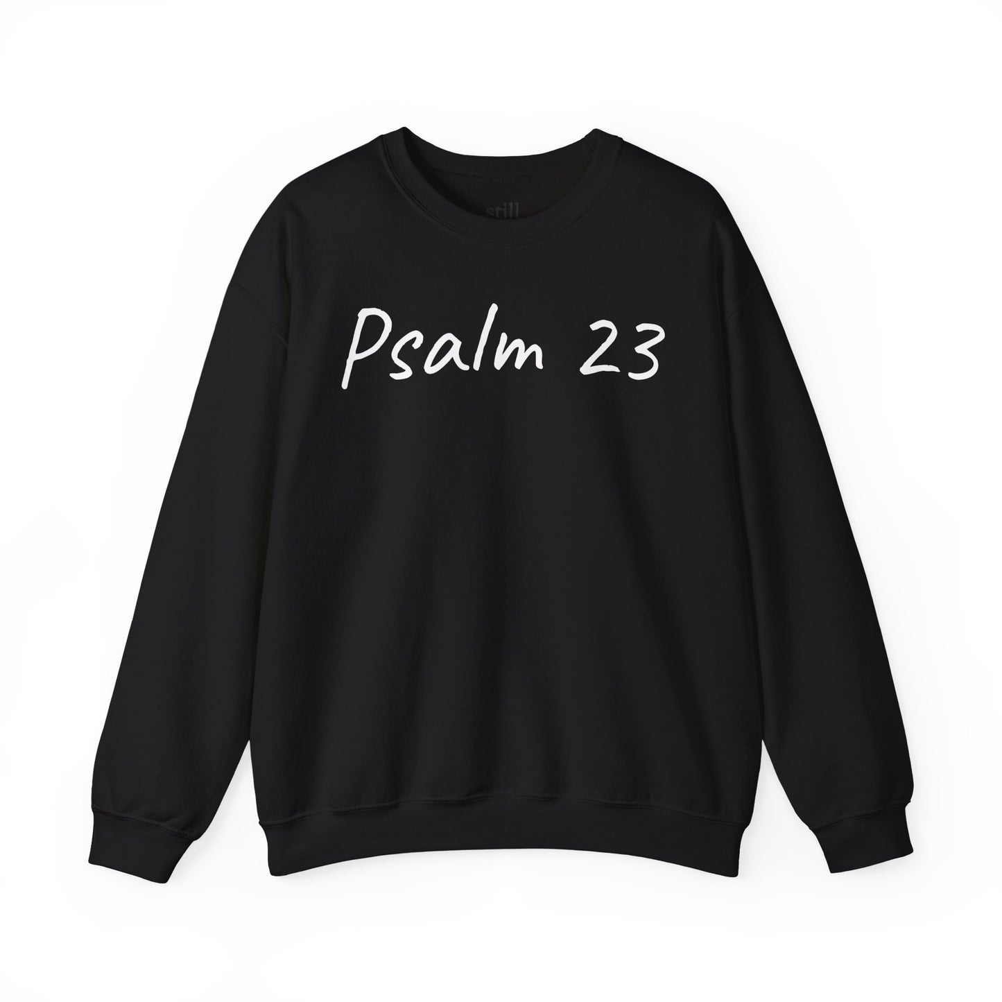 Psalm 23 & Shepherds Hook; Christian Faith Crewneck Sweatshirt