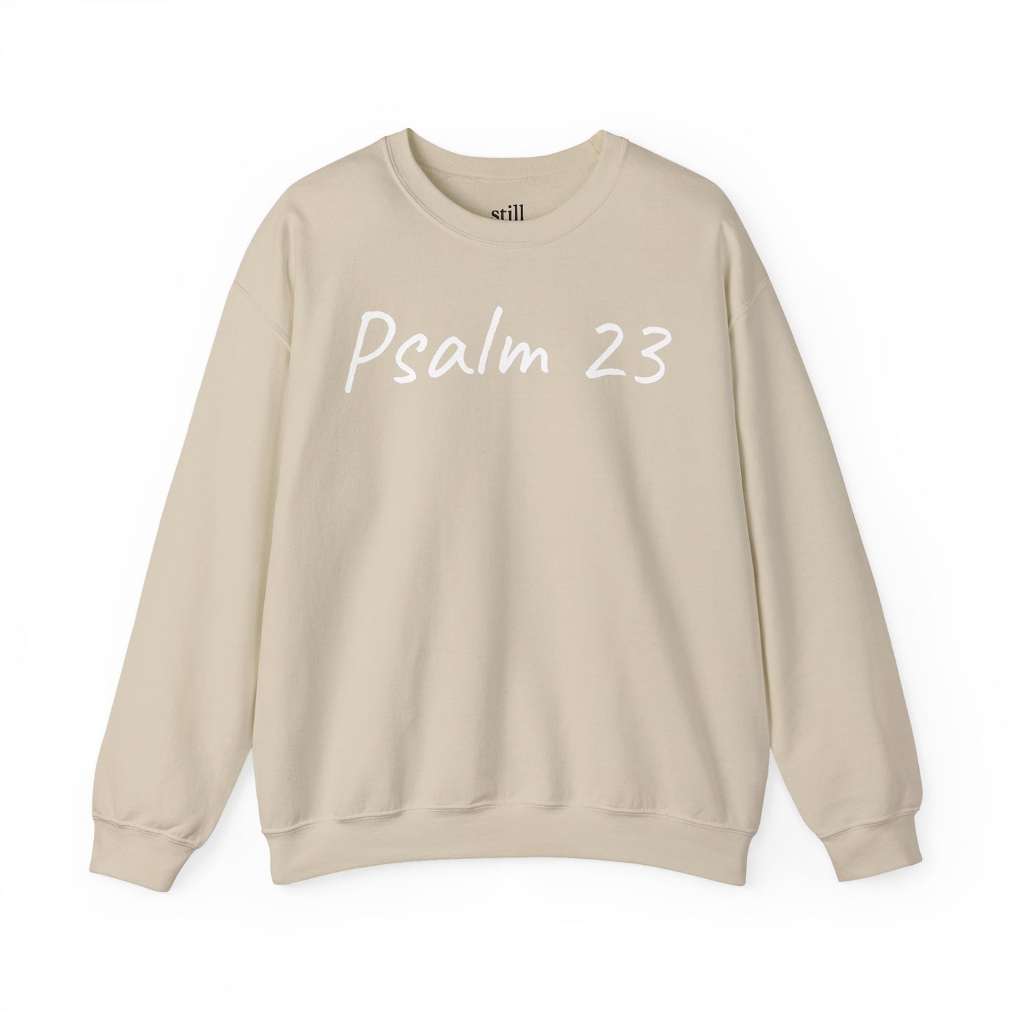 Psalm 23 & Shepherds Hook; Christian Faith Crewneck Sweatshirt